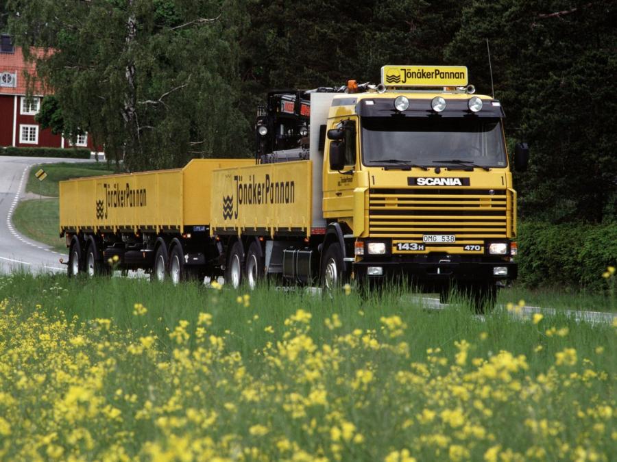  Scania 143H 470 6x2 1988 года  (фото 1 из 1)